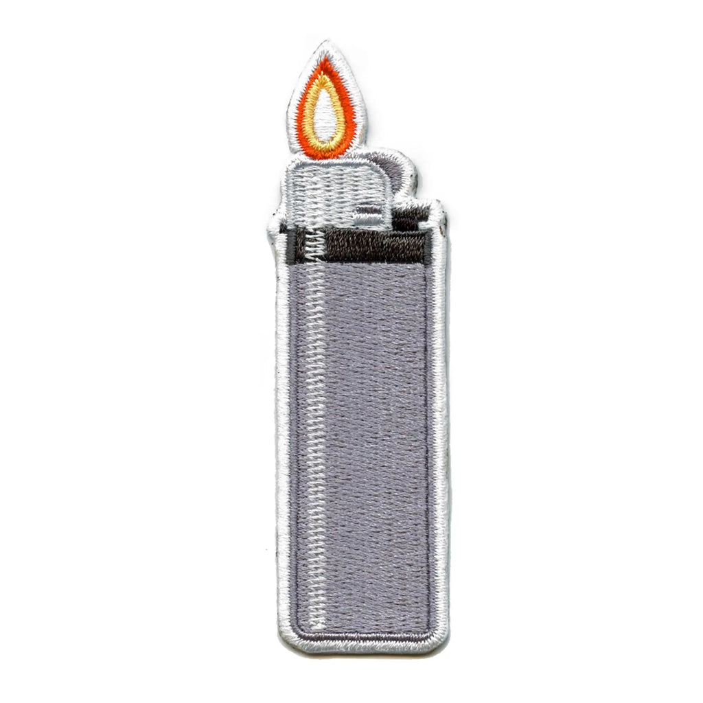Classic Lighter Patch Embroidered Iron On 