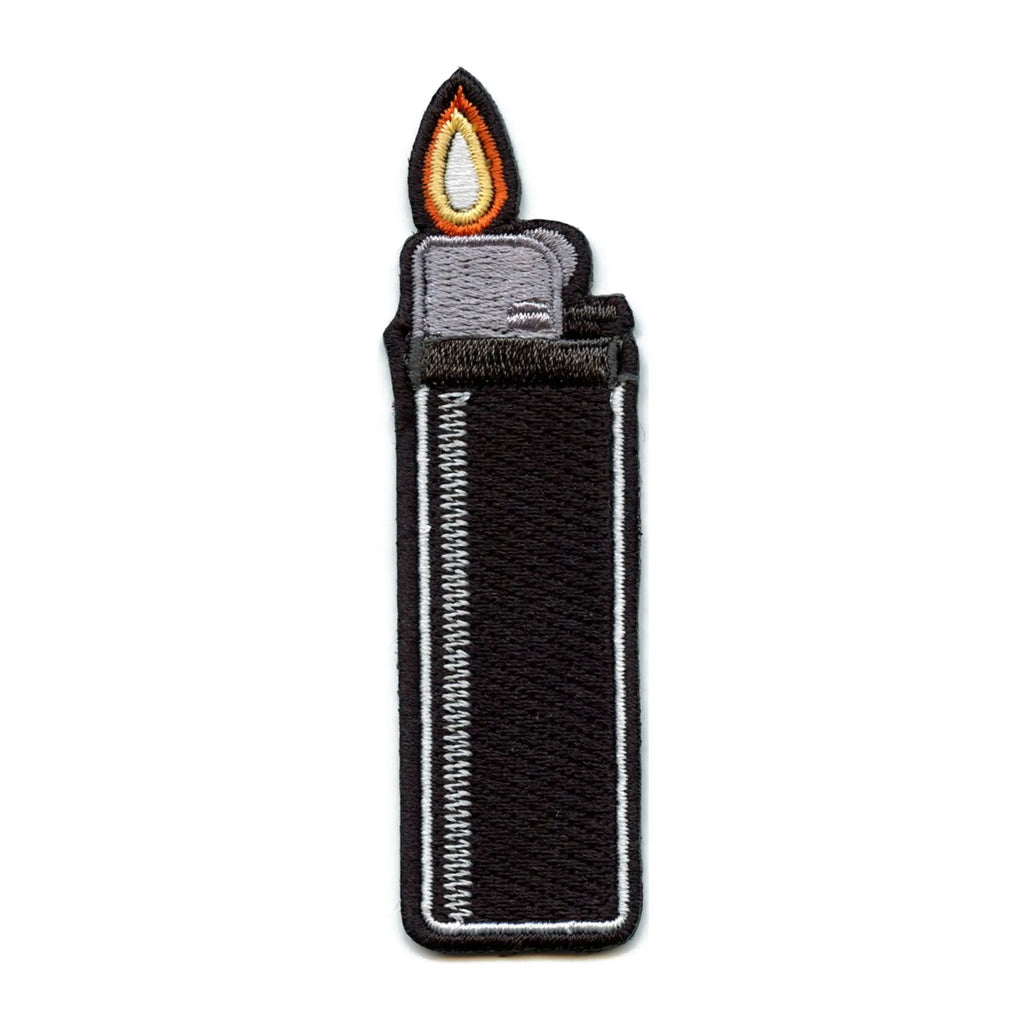 Classic Lighter Patch Embroidered Iron On 