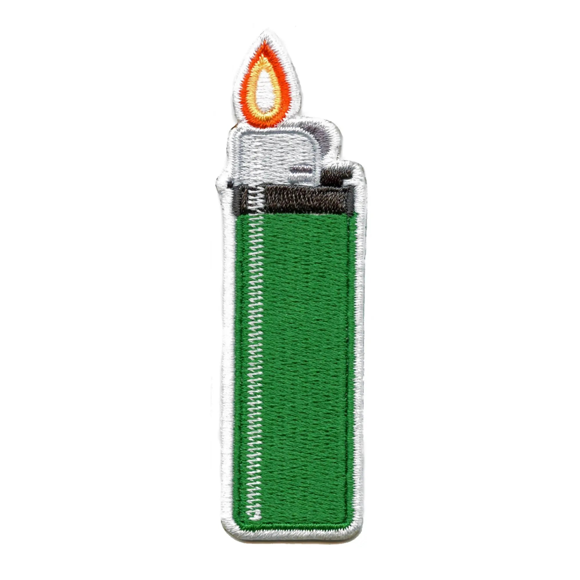 Classic Lighter Patch Embroidered Iron On 