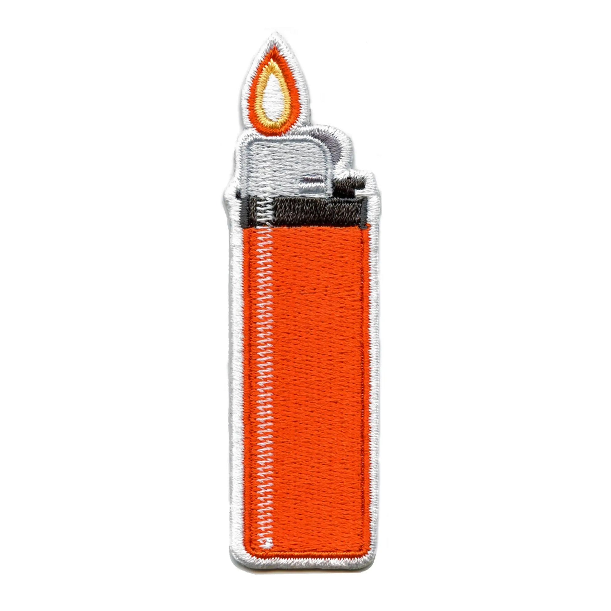 Classic Lighter Patch Embroidered Iron On 