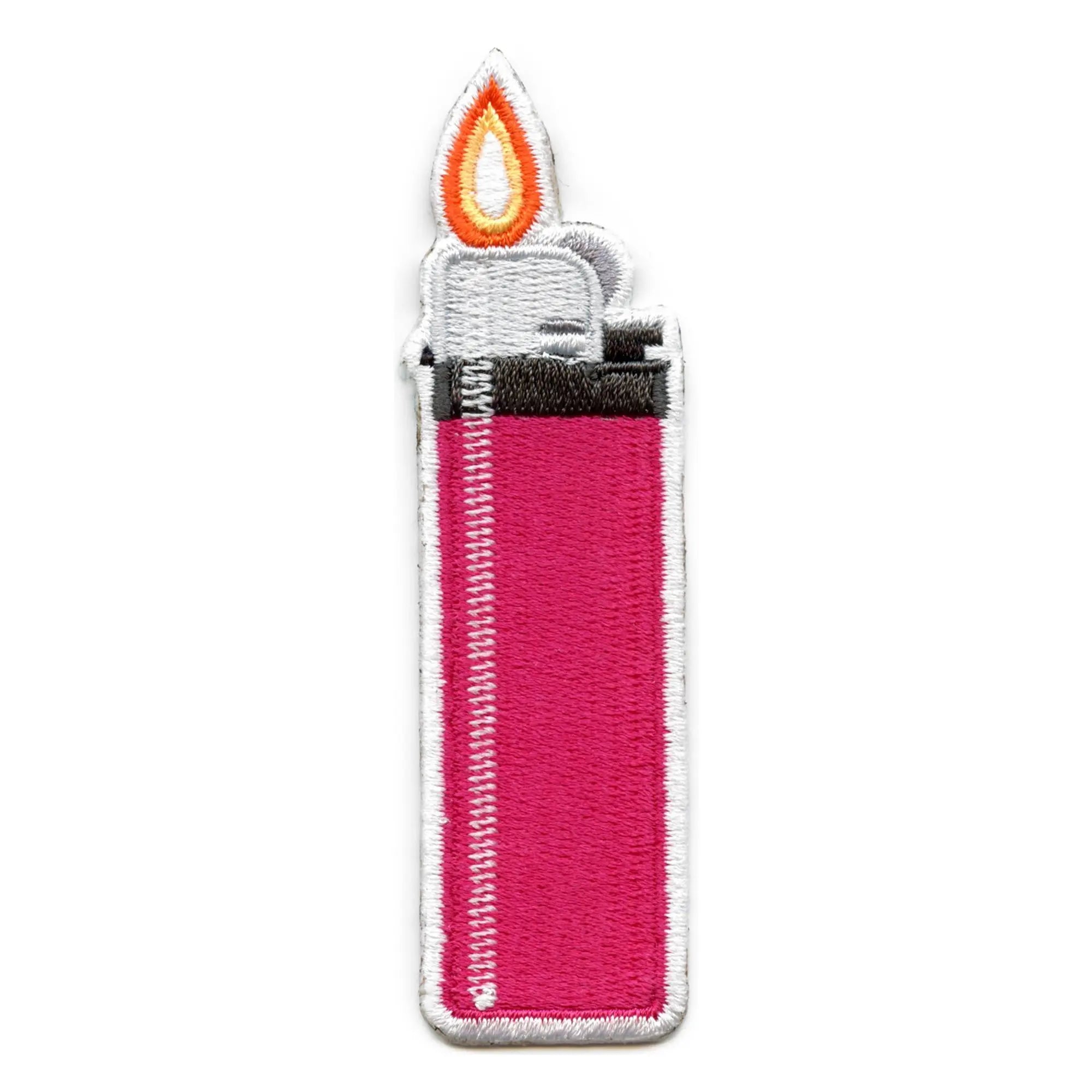 Classic Lighter Patch Embroidered Iron On 