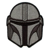 Star Wars The Mandalorian Patch Bounty Helmet Embroidered Iron On 