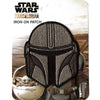Star Wars The Mandalorian Patch Bounty Helmet Embroidered Iron On 