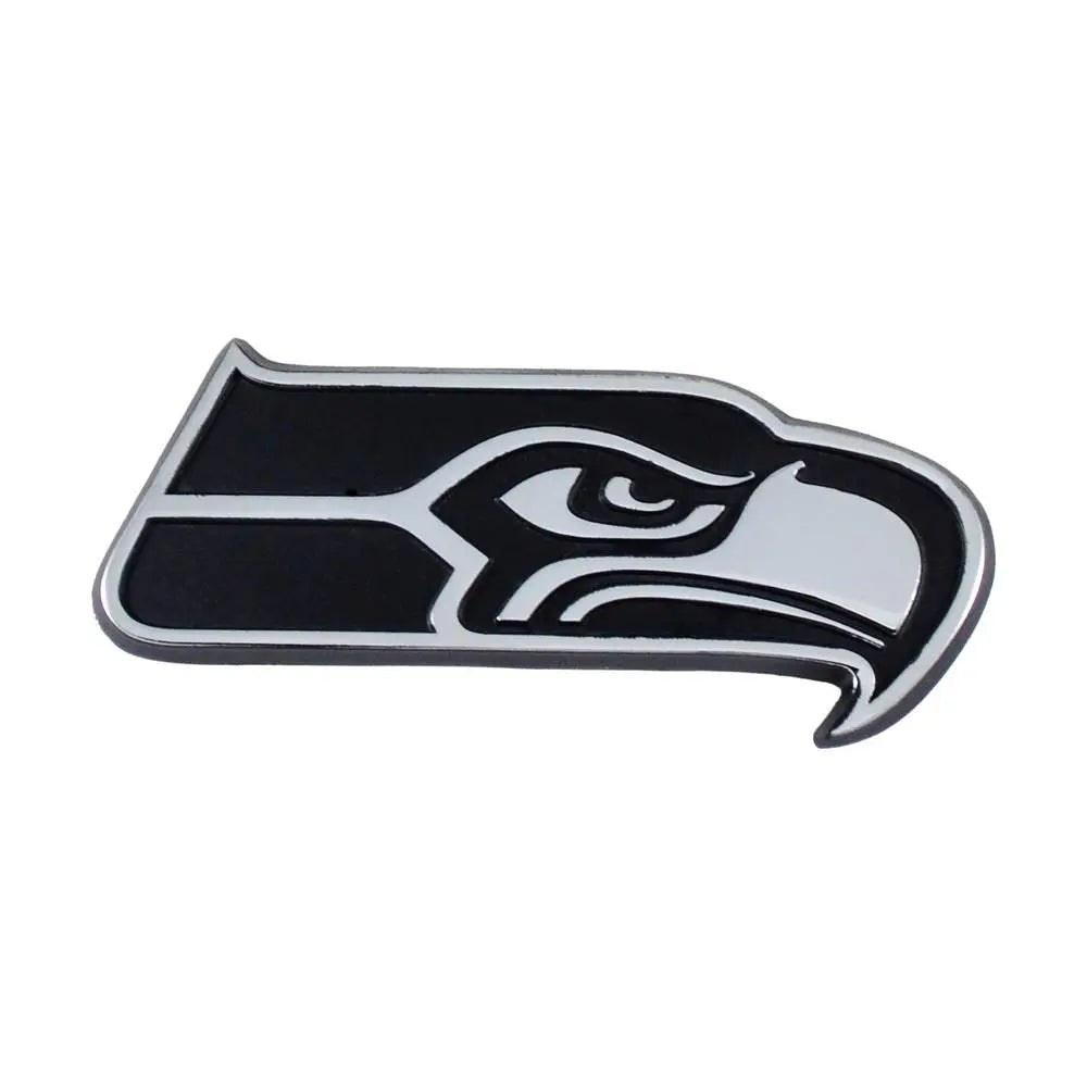 NFL All Teams Premium Chrome Plated Solid Metal Car Auto Emblems Official Logo 