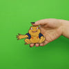 Naruto Anime Gamatatsu Embroidered Furry Felt Iron On Patch 