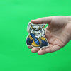Nashville Tennessee Sabretooth Tiger FotoPatch Mascot Hockey Parody Embroidered Iron On 