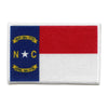 North Carolina Patch State Flag Embroidered Iron On 
