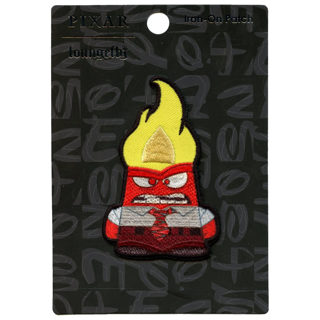 Official Disney's Inside Out Anger Embroidered Iron On Applique Patch 