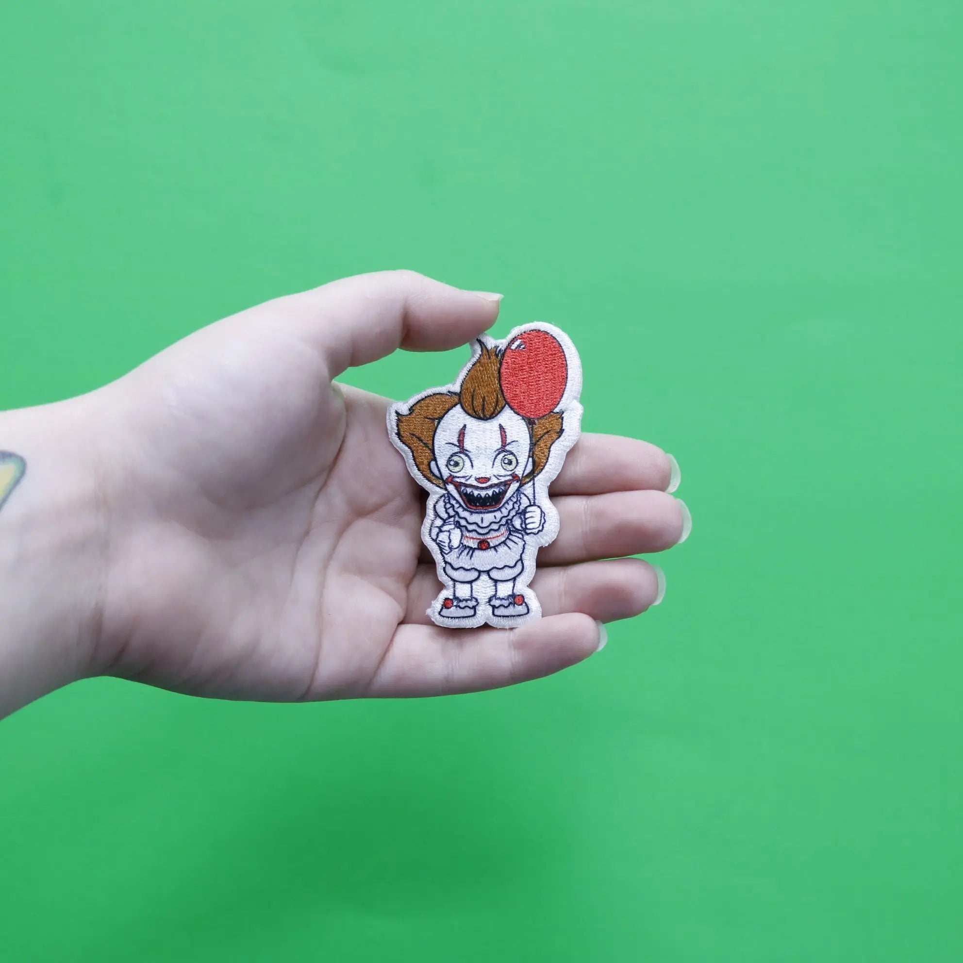 Official IT Little Pennywise Embroidered Iron On Applique Patch 