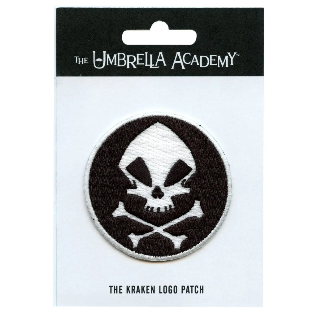 Official Umbrella Academy The Kraken Skull Logo Embroidered Iron On Patch 