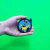 Official Wall-E Full Body Round Embroidered Iron On Patch 