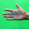 Stainless Steel Razor Blade Patch Tool Medical Health Embroidered Iron On