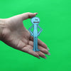 Rick And Morty Mr. Meeseeks Patch Cartoon Network Animation Embroidered Iron On