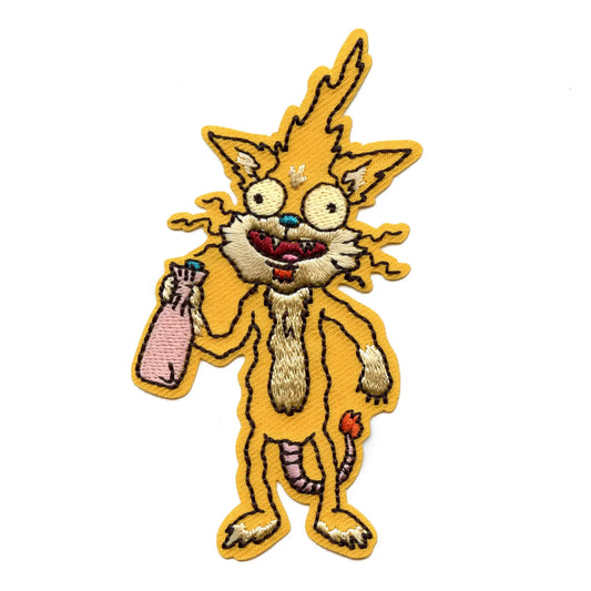 Rick And Morty Squanchy Patch Cartoon Network Animation Embroidered Iron On