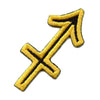 Sagittarius Astrological Zodiac Symbol Patch Horoscope Archer Sign Embroidered Iron On 