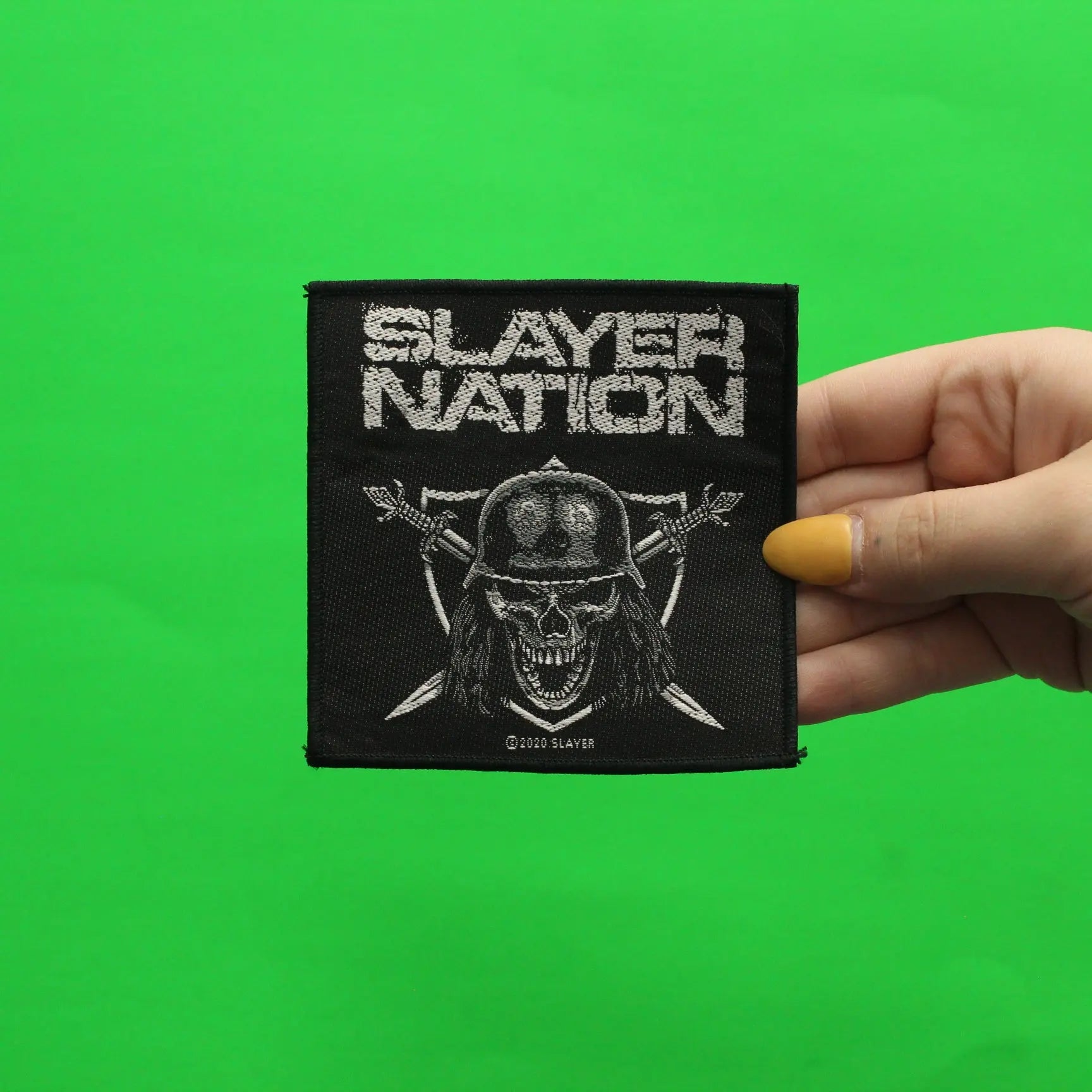 2020 Slayer Nation Woven Sew On Patch 