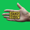 Spongebob Squarepants Camp Coral Patch Funny Kids Television Embroidered Iron On