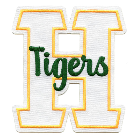 Hawkins Tigers Chrissy Cheer Letter Patch Stranger TV Jacket Embroidered Iron On