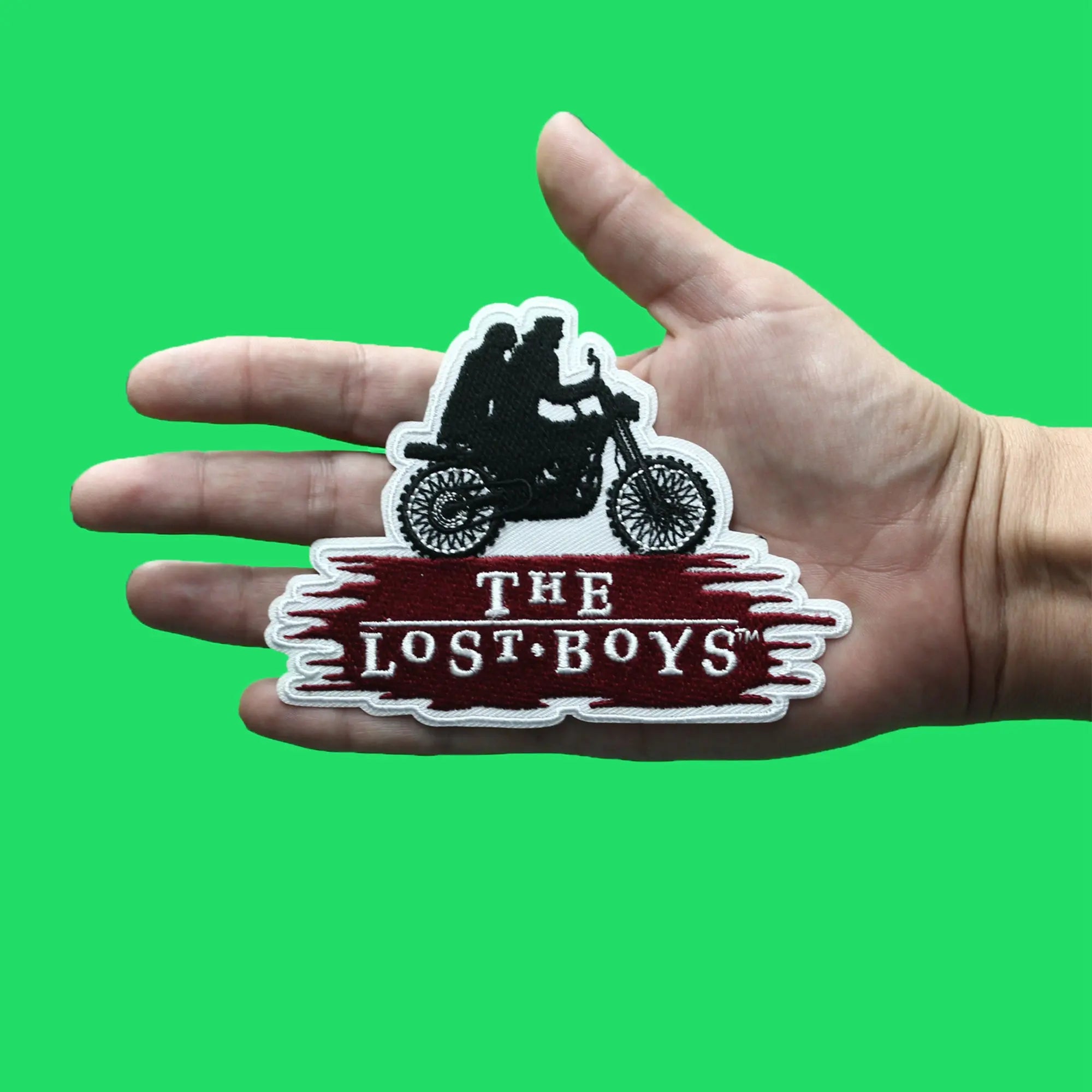 The Lost Boys Motorcycle Logo Patch Comedy Horror Classic Embroidered Iron On