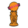 The World Is Yours Statue Patch Classic Iconic Nostalgic Embroidered Iron On
