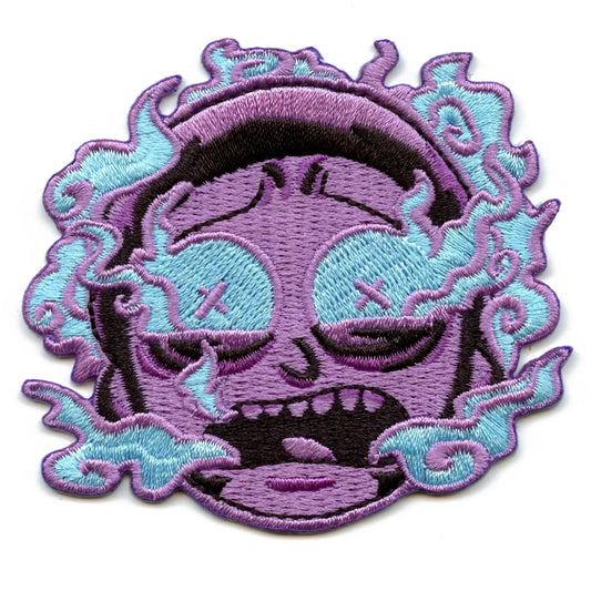 Rick and Morty Burnt Out Morty Embroidered Iron On Patch 