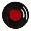 Vinyl Record On Turntable Patch Music Audiophile Iron On Patch 