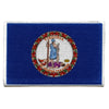 Virginia Patch State Flag Embroidered Iron On 