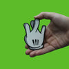 Westside California Glove Fingers Embroidered Iron On Patch 