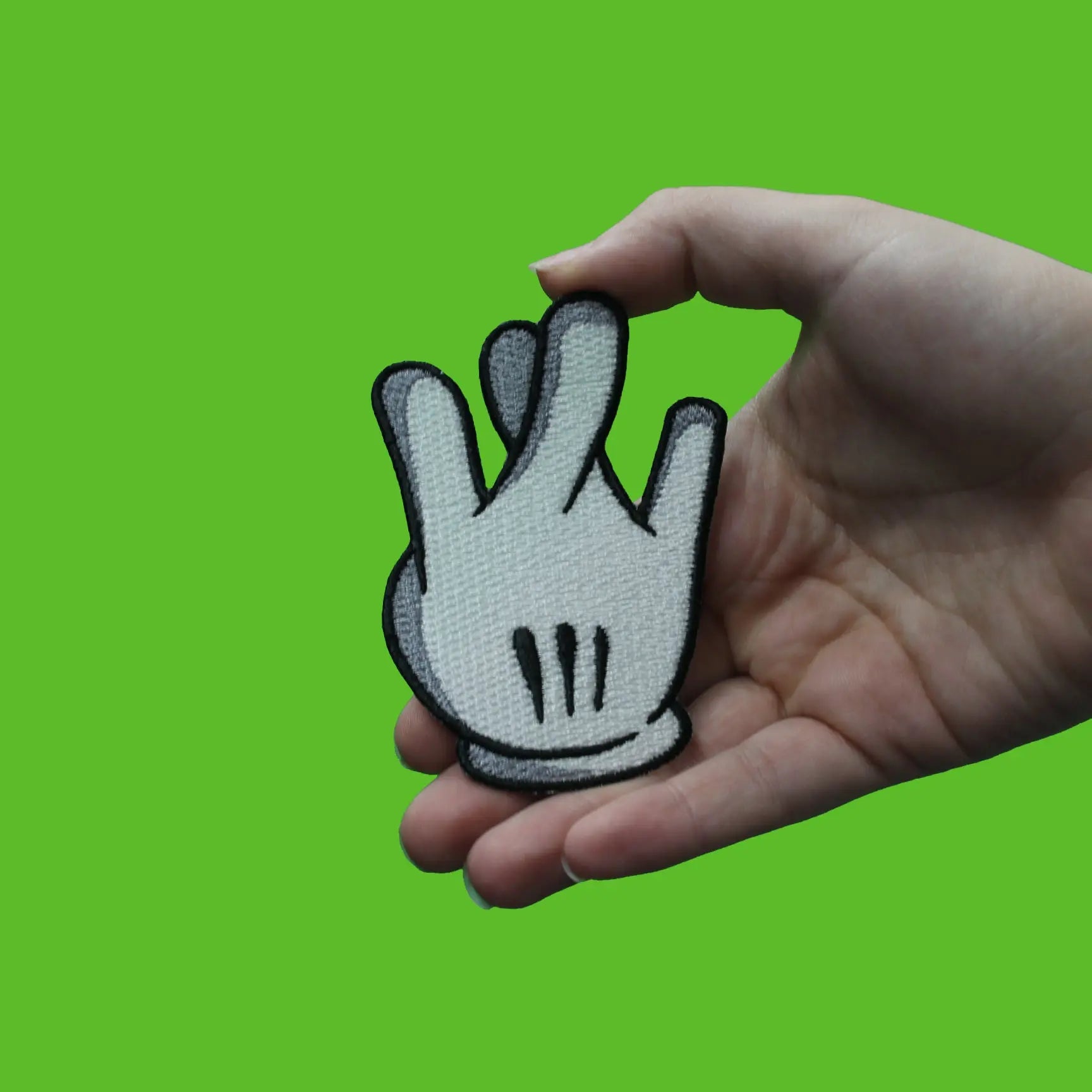 Westside California Glove Fingers Embroidered Iron On Patch 