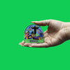 Brazil World Showcase Shield Patch Travel Badge Memory Embroidered Iron On 