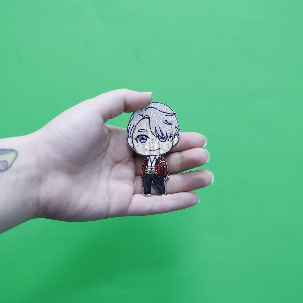Yuri!!! On Ice: Viktor Nikiforov Embroidered Patch 