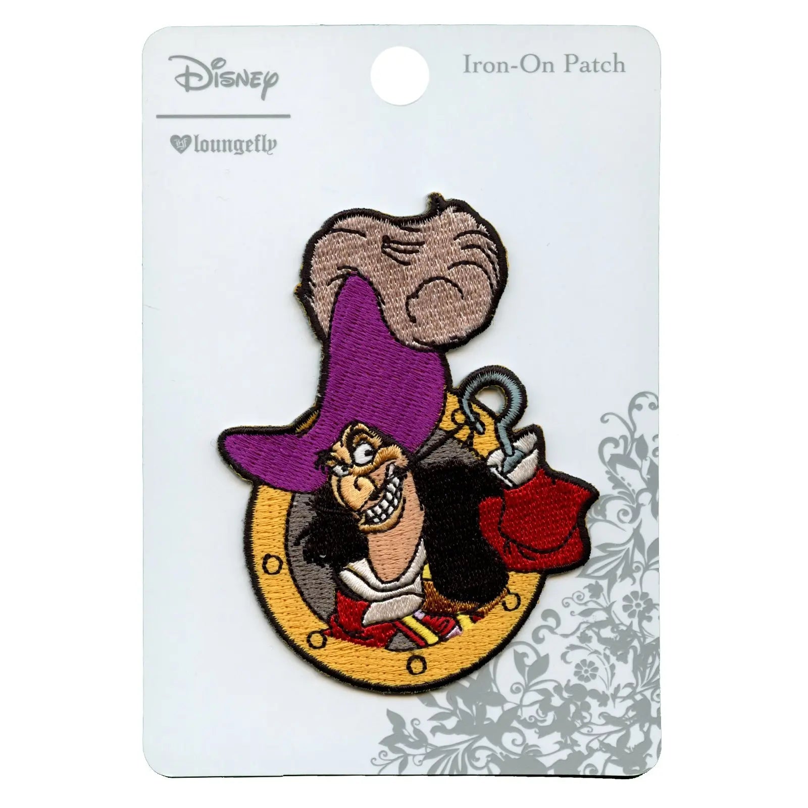 Peterpan Captain Hook Disney Iron on Patch 