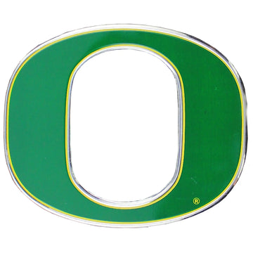 Oregon Ducks Colored Aluminum Car Auto Emblem 
