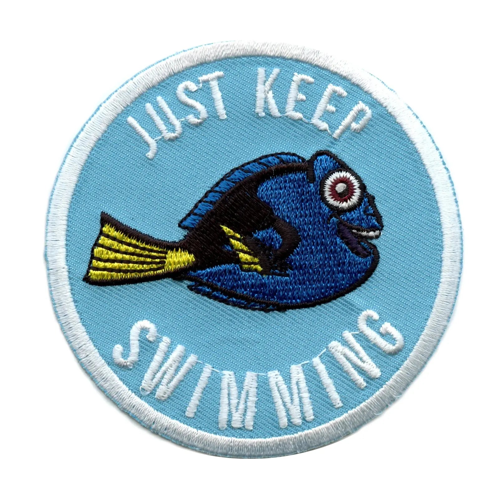 Finding Dory Just Keep Swimming Disney Iron on Patch 