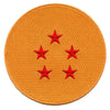 Dragon Ball Z Five Star Dragonball Anime Embroidered Iron On Patch 