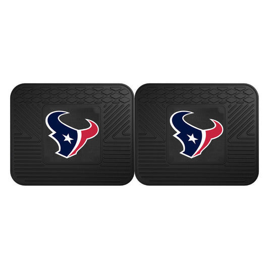 Houston Texans Heavy Duty Vinyl Utility Mat 2-Pack 
