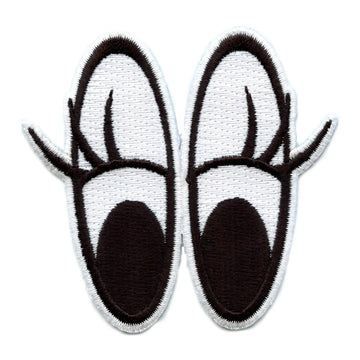 Minnie Mouse Eyes Disney Iron on Patch 