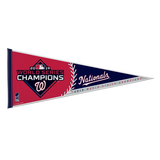 2019 World Series Champions Classic Pennant 12" x 30" Washington Nationals 