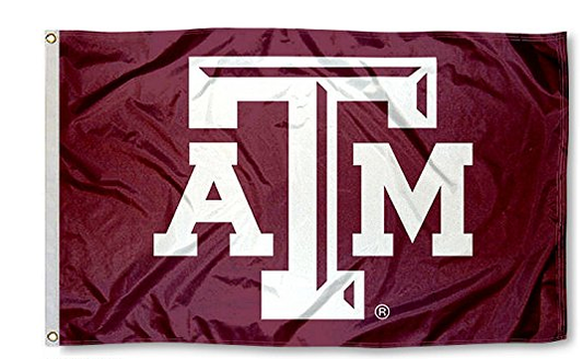 Texas A&M Aggies Team Logo Flag 3' X 5' 