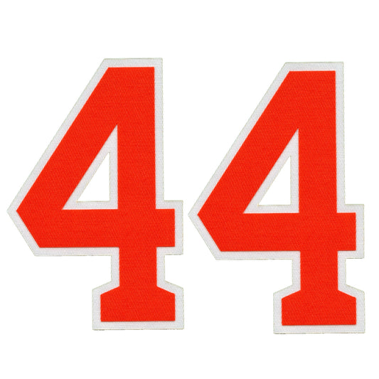 Houston Yordan Álvarez Front Number 44 Rainbow & Alternate Jersey Lettering Kit Poly Pro Twill Iron-On 