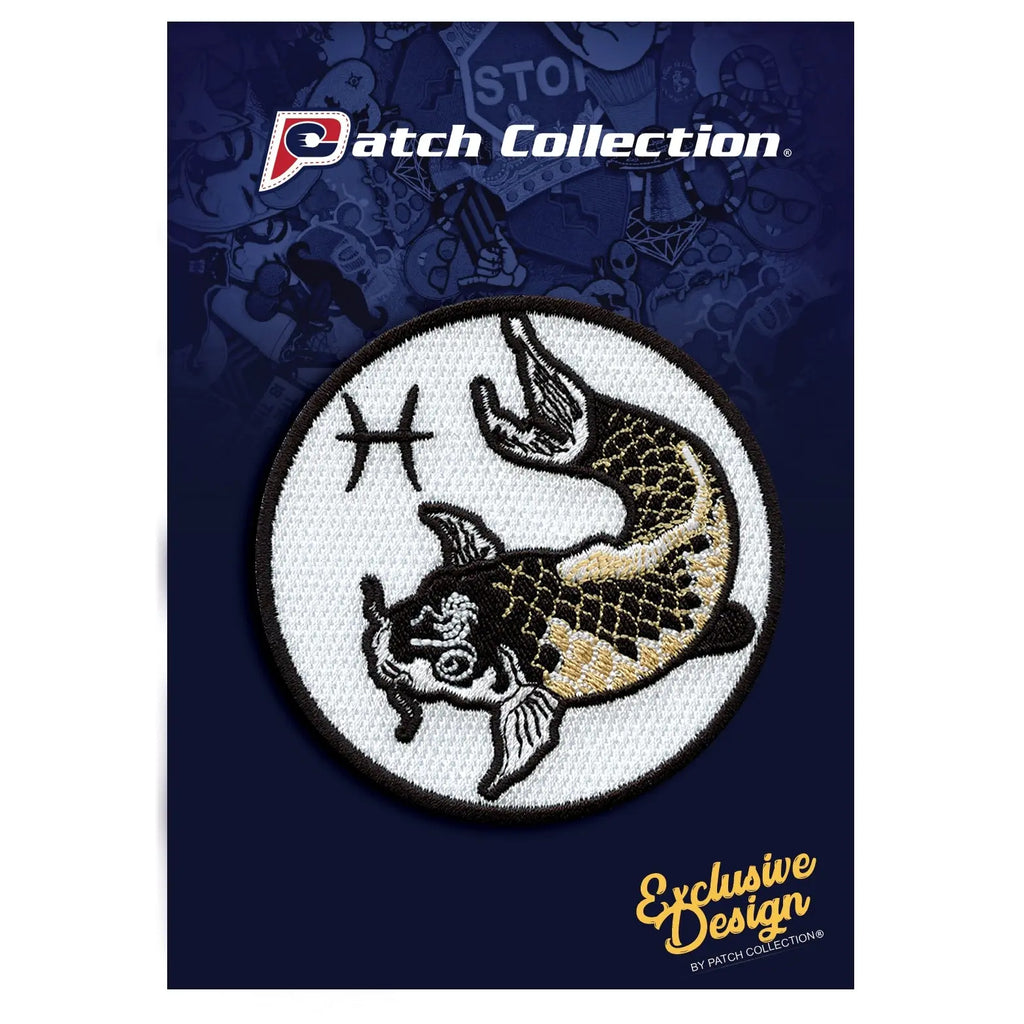 Pisces Zodiac Sign Iron On Patch 